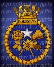 HMS Charlestown Magnet